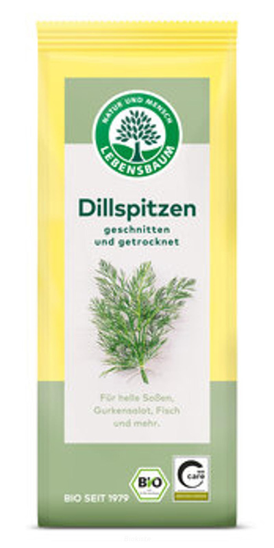 Produktfoto zu Dillspitzen geschnitten und getrocknet