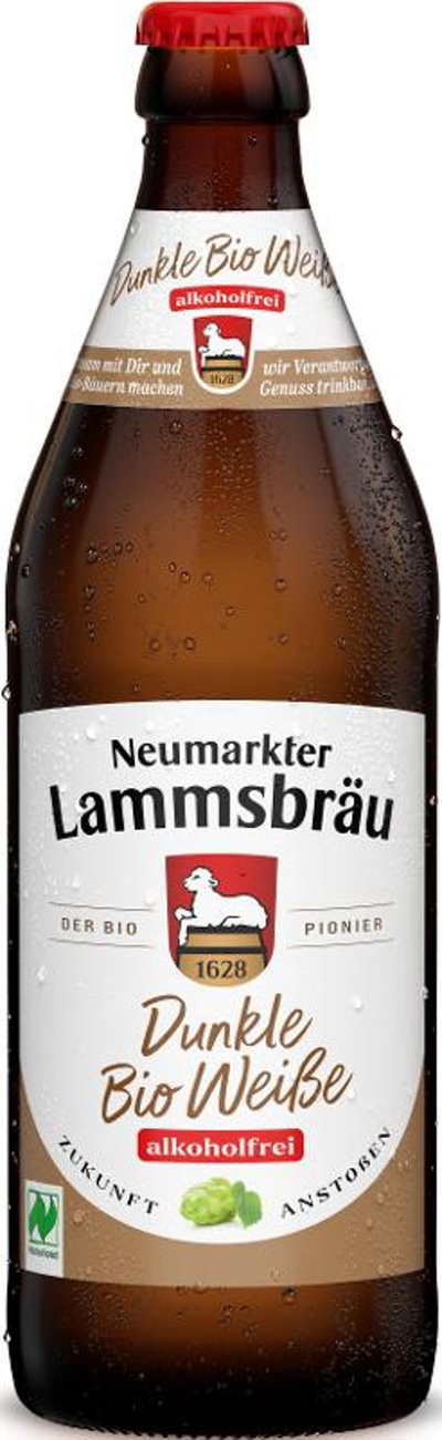 Produktfoto zu Lammsbräu Dunkle Weiße alkoholfrei