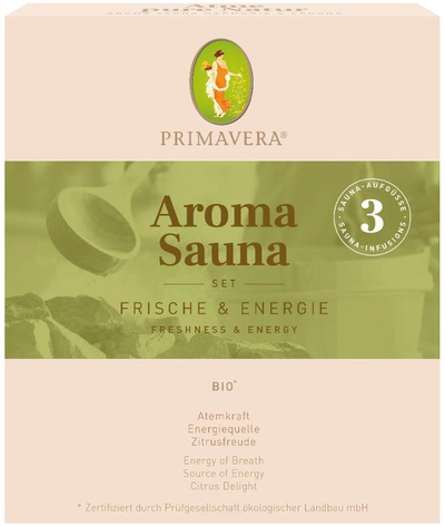 Produktfoto zu Aroma Sauna Set Frische und Energie