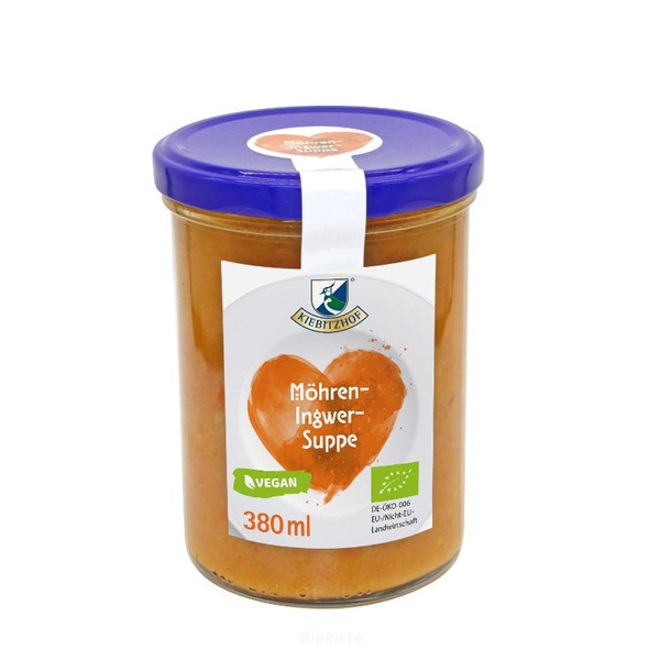 Produktfoto zu Möhren-Ingwer-Suppe