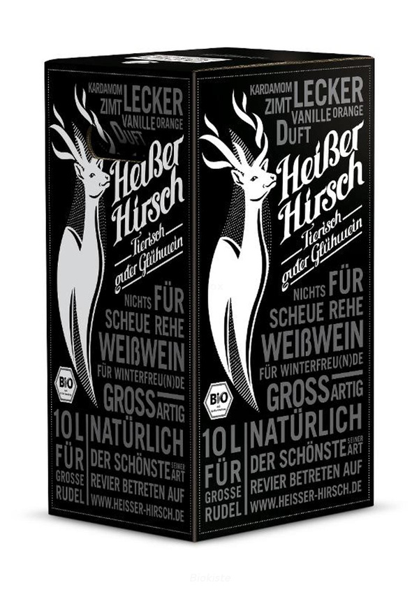 Produktfoto zu Heißer Hirsch weiß Big Box 10L