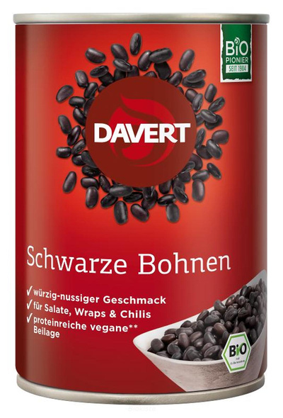 Produktfoto zu Schwarze Bohnen