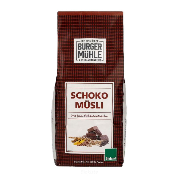 Produktfoto zu Schoko Müsli Burgermühle
