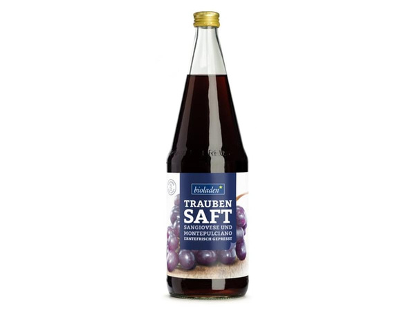 Produktfoto zu bioladen Traubensaft Kiste