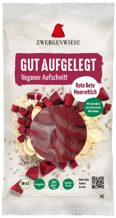 Produktfoto zu Aufschnitt vegang Rote Bete Meerrettich