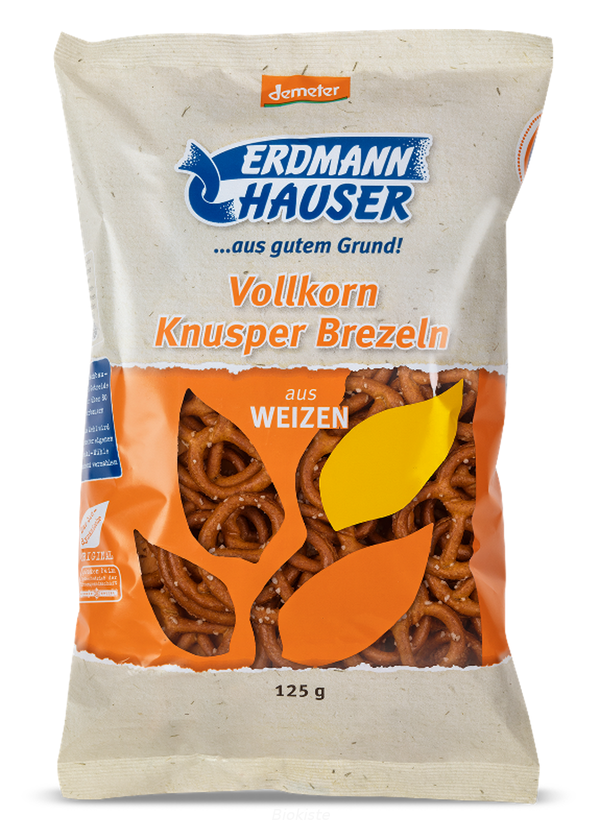 Produktfoto zu Vollkorn Knusper Brezeln