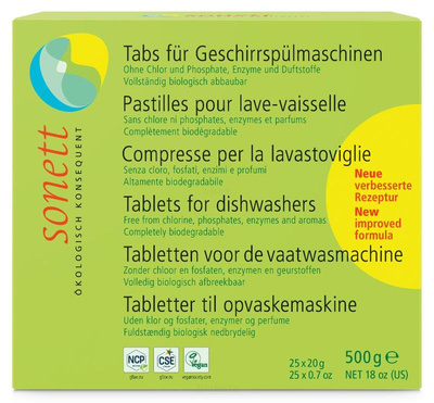 Produktfoto zu Tabs für Geschirrspülmaschine