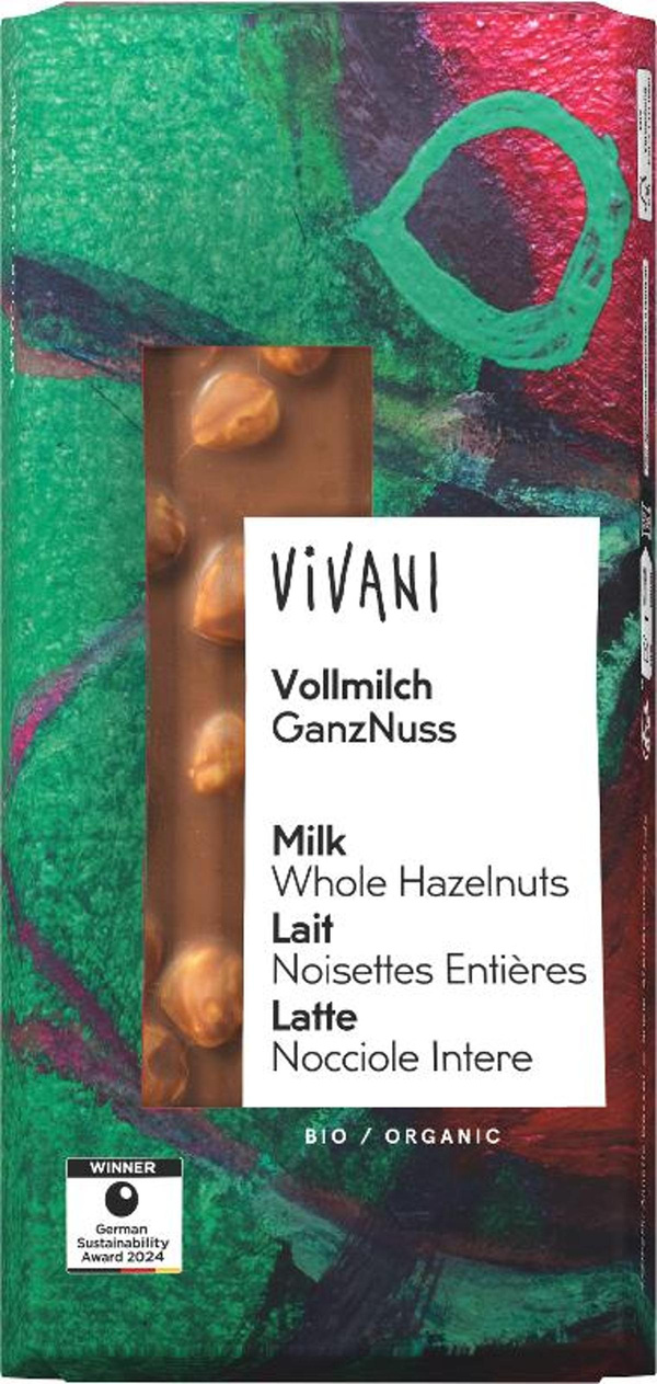 Produktfoto zu Vollmilch GanzNuss