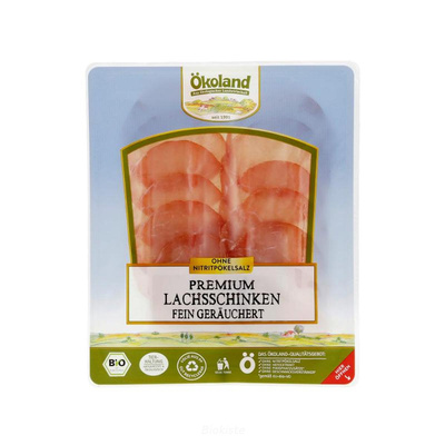 Produktfoto zu Lachsschinken in Scheiben 80g