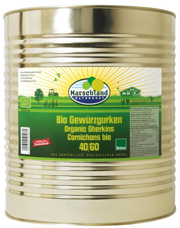 Produktfoto zu Gewürzgurken 9700g