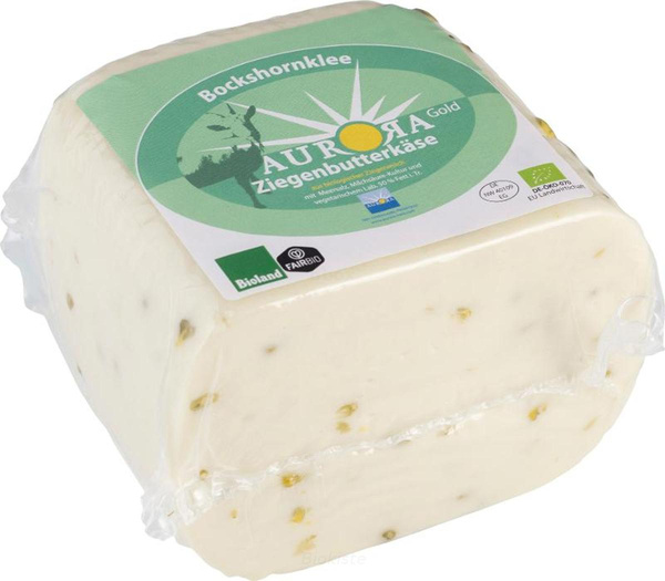 Produktfoto zu Ziegen-Butterkäse Bockshornklee