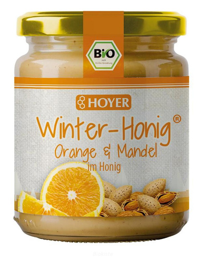 Produktfoto zu Winter Honig Orange & Mandel