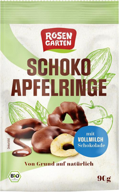 Produktfoto zu Schoko-Apfelringe
