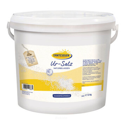 Produktfoto zu Ur-Salz fein 12kg im Eimer