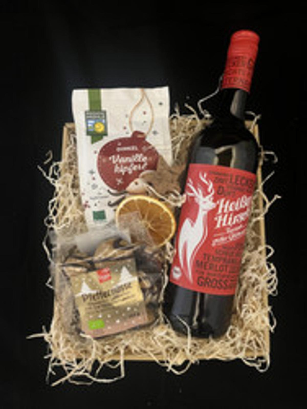 Produktfoto zu Präsent Heißer Hirsch rot