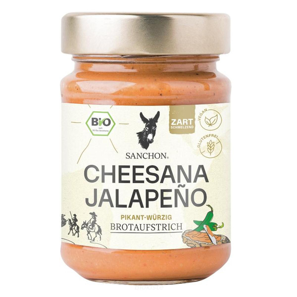Produktfoto zu Brotaufstrich Cheesana Jalapeno