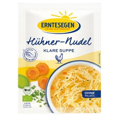 Produktfoto zu Hühnersuppe mit Nudeln