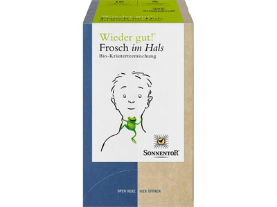 Produktfoto zu Frosch im Hals