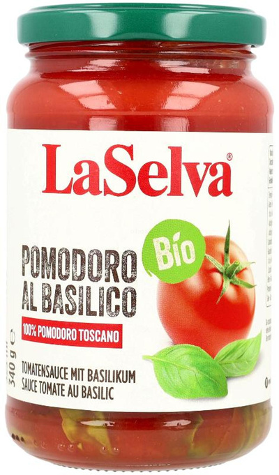 Produktfoto zu Tomate natur mit Basilikum