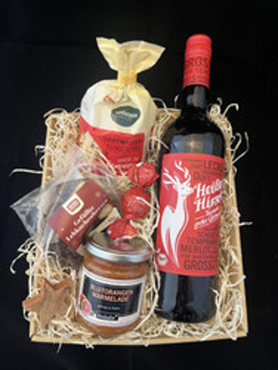 Produktfoto zu Präsent Weihnachten Marmelade - Heißer Hirsch