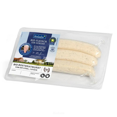 Produktfoto zu Rostbratwurst vom Geflügel *b