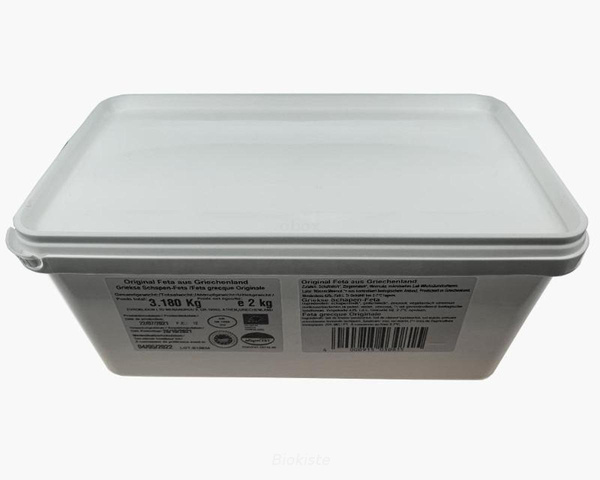 Produktfoto zu Griech. Feta g.U. Salzlak 2 KG