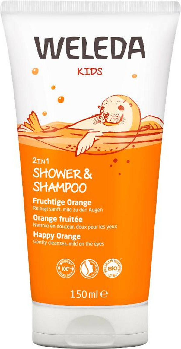 Produktfoto zu Kids 2in1 Shower & Shampoo Orange