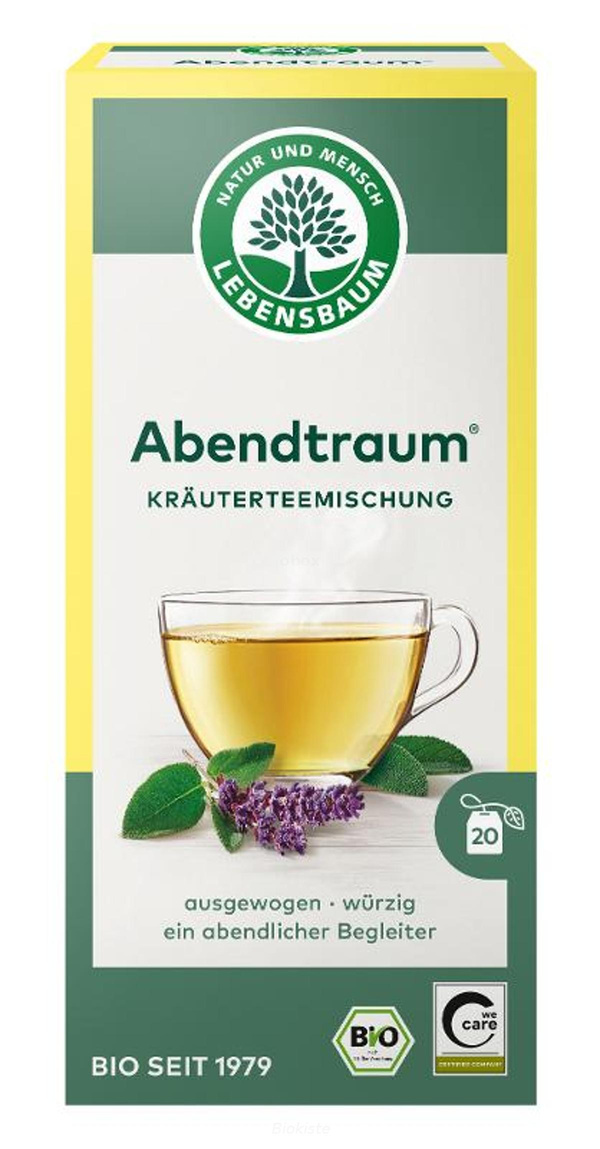 Produktfoto zu Kräutertee Abendtraum im Teebeutel