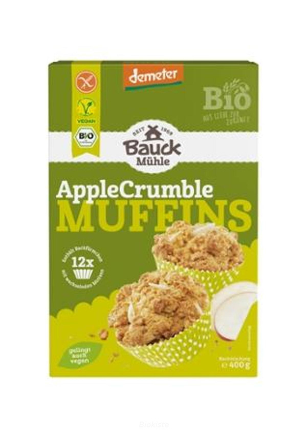 Produktfoto zu Apple Crumble Muffins Backmischung