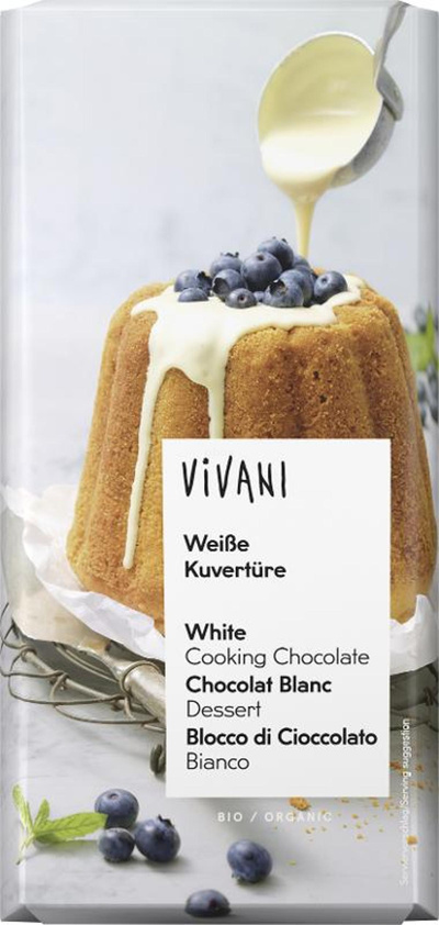 Produktfoto zu Weiße Kuvertüre 200g