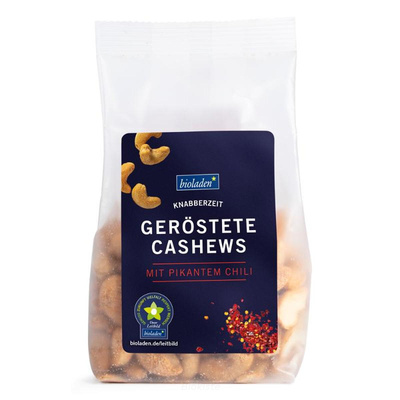 Produktfoto zu geröstete Cashews pikant