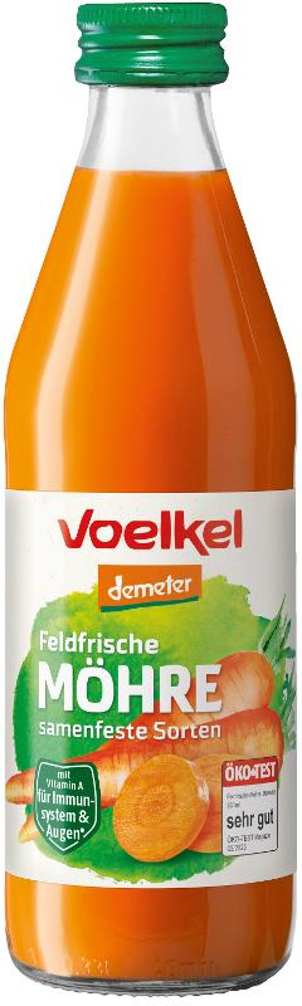 Produktfoto zu Möhrensaft feldfrisch 0,33l