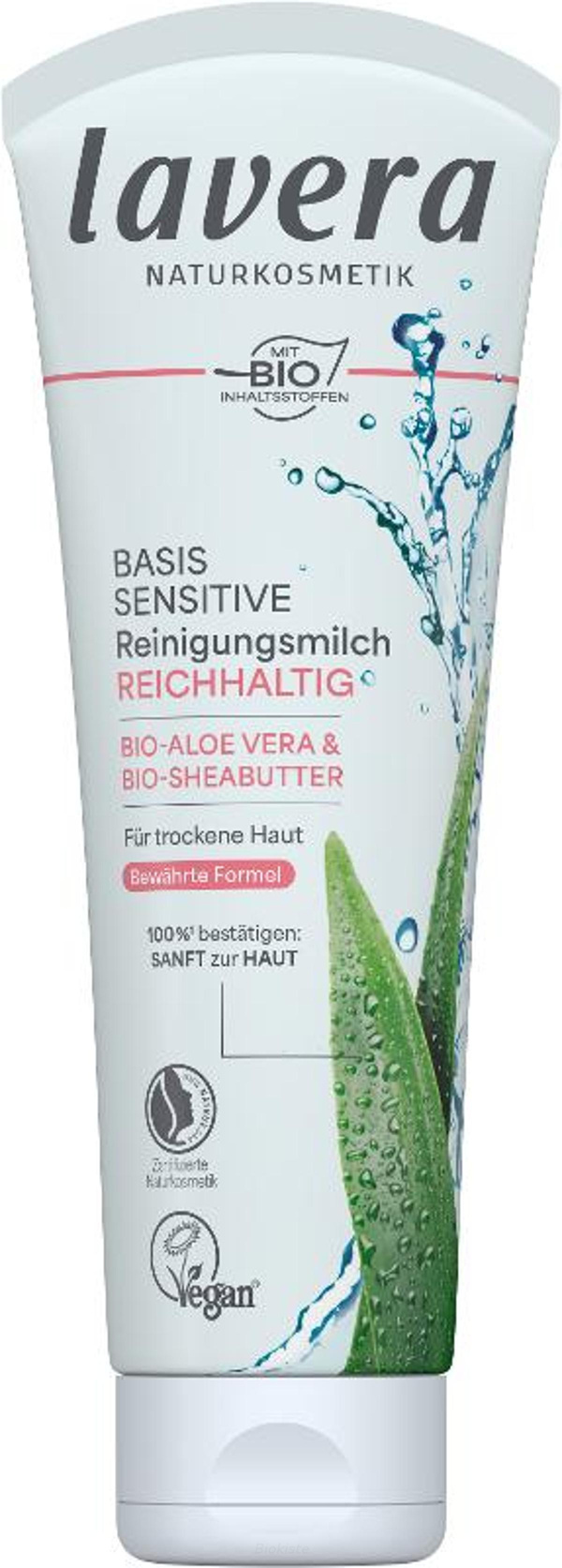 Produktfoto zu Basis sensitiv Reinigungsmilch 125 ml