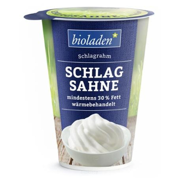 Produktfoto zu Schlagsahne bioladen