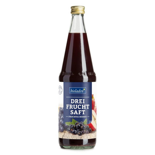 Produktfoto zu Dreifruchtsaft rot bioladen