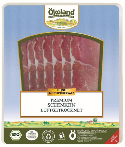 Produktfoto zu Premium Schinken luftgetrocknet 80g