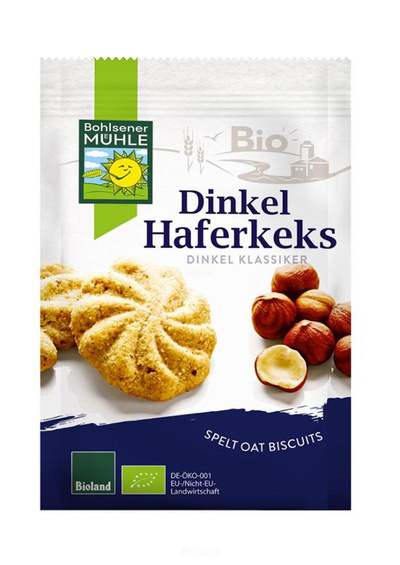 Produktfoto zu Dinkel Hafer Kekse