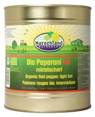 Produktfoto zu Peperoni rot ganz 2900g