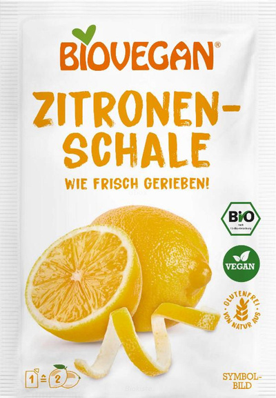 Produktfoto zu Zitronen-Schalen gerieben 9g