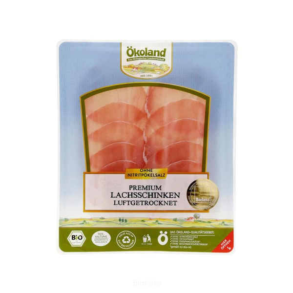 Produktfoto zu Lachsschinken in Scheiben