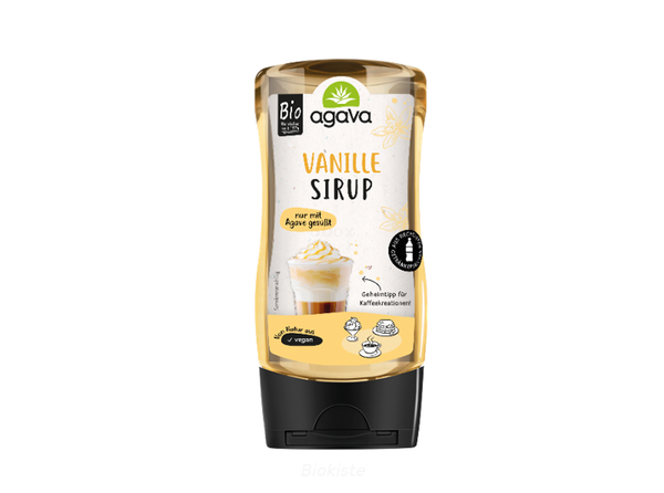 Produktfoto zu Vanillesirup agava