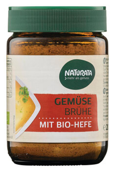 Produktfoto zu Gemüsebrühe mit Bio Hefe Glas