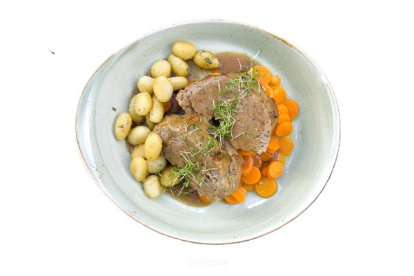 Produktfoto zu Menü Falscher Hase 4 Port.