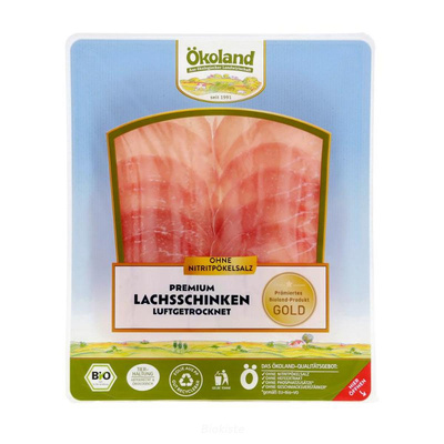 Produktfoto zu Lachsschinken in Scheiben