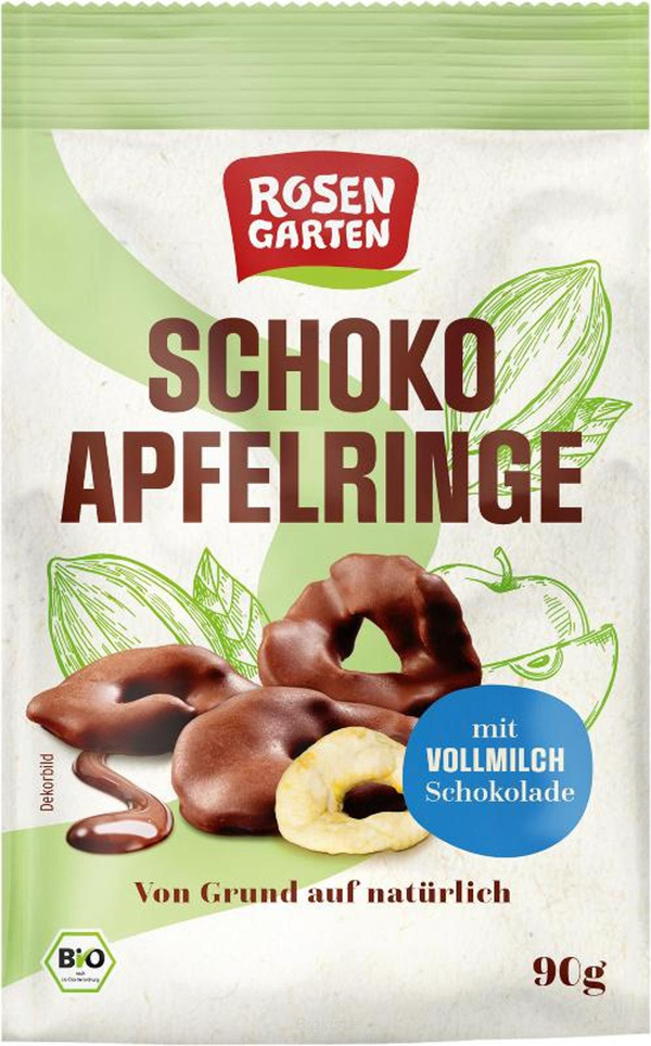 Produktfoto zu Schoko-Apfelringe