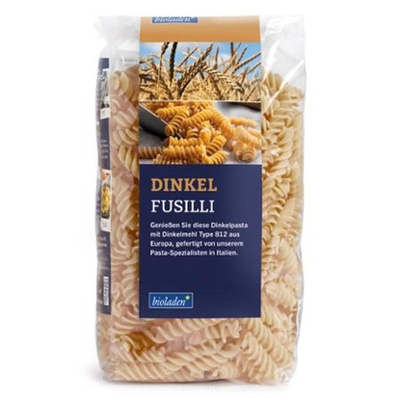 Produktfoto zu Dinkel Fusilli hell bioladen