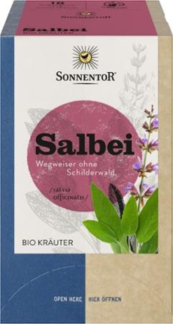 Produktfoto zu Salbeitee  im Teebeutel