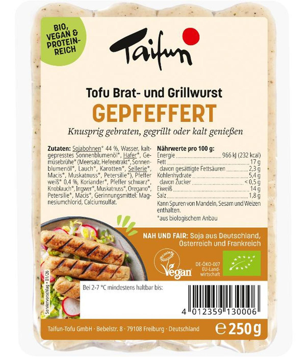 Produktfoto zu Tofu Grillknacker