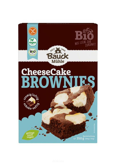 Produktfoto zu Cheescake Brownies Backmischung