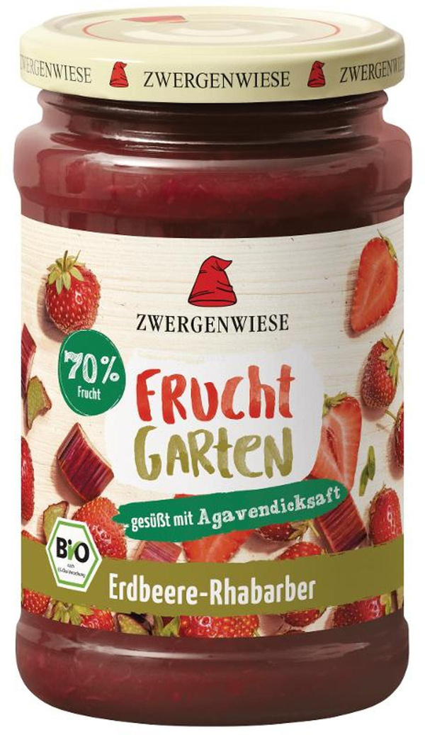 Produktfoto zu Erdbeer-Rhabarber Fruchtgarten